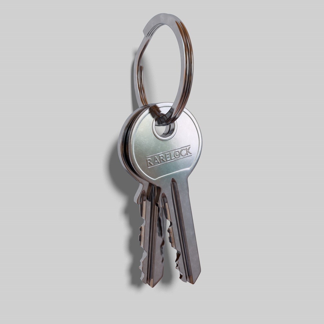 House Keys 3D Model TurboSquid 1446161