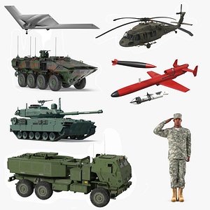 Modern US Military Assets Collection