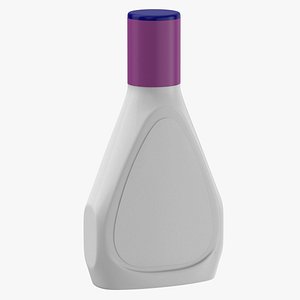 Salad Dressing 01 Blank and Generic Label 3D