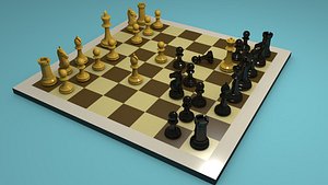 3D chess design printing