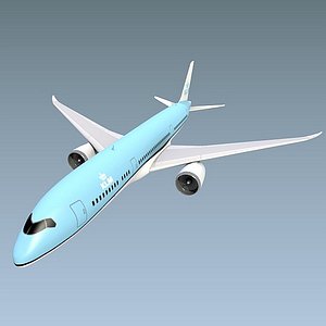 jetliner 787 boeing 3D model