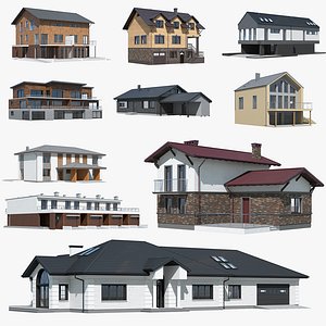 realistic modern 3D model