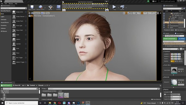 3d Korean Girl Game Ready Model - Turbosquid 1980081