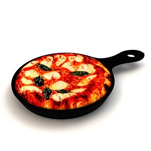 Margherita Pizza 3D model