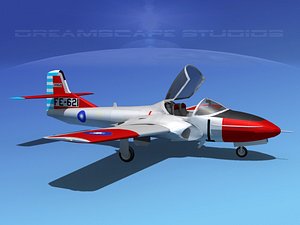 3d t-37 cessna tweet model