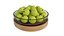 Fruit glass bowls