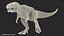 tyrannosaurus rex running animal 3D model