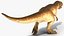 tyrannosaurus rex running animal 3D model