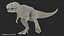 tyrannosaurus rex running animal 3D model