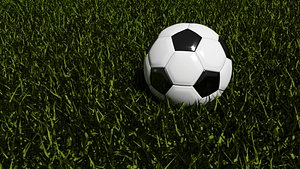 3D soccer ball