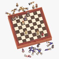 Chess Board Set 01 Pose 10