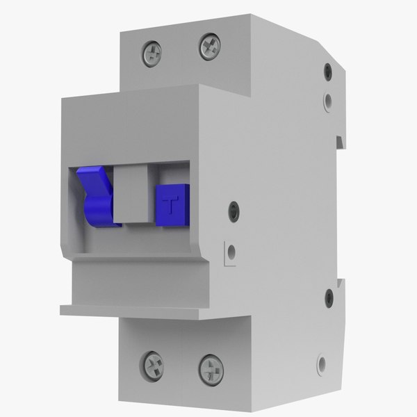 3D Residual current device model - TurboSquid 1895247