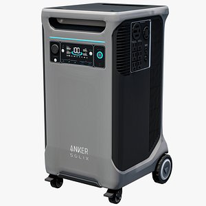 Portable Power Station Anker Solix PBR 3D model
