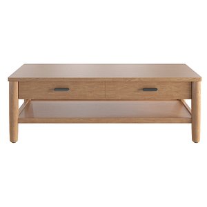 Hargrove Rectangle Coffee Table  50 3D