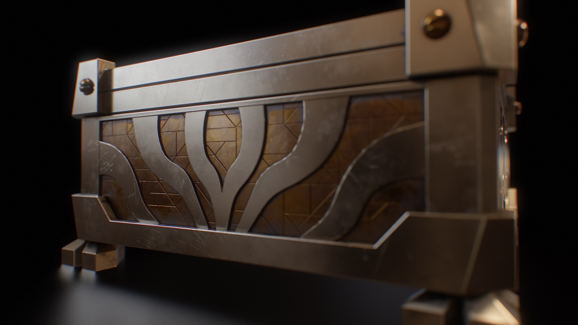Hextech-Arcane Chest Low-poly 3D - TurboSquid 2370428
