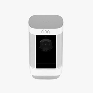 3D Ring Spotlight Cam Pro White