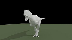 Carnotaurus Dinosaur Non Rigged