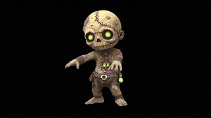 3D ChibiFrankyZombie2