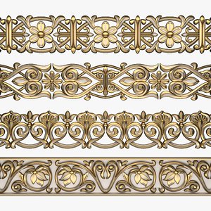 Path Ornament Pack 18 3D