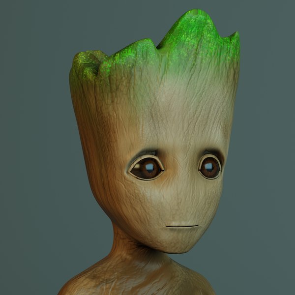 Baby groot 3D - TurboSquid 1170913