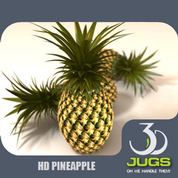 modelo 3d Piña - TurboSquid 524562