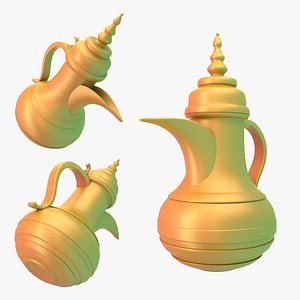 Ramadan Coffee Pot 3D model