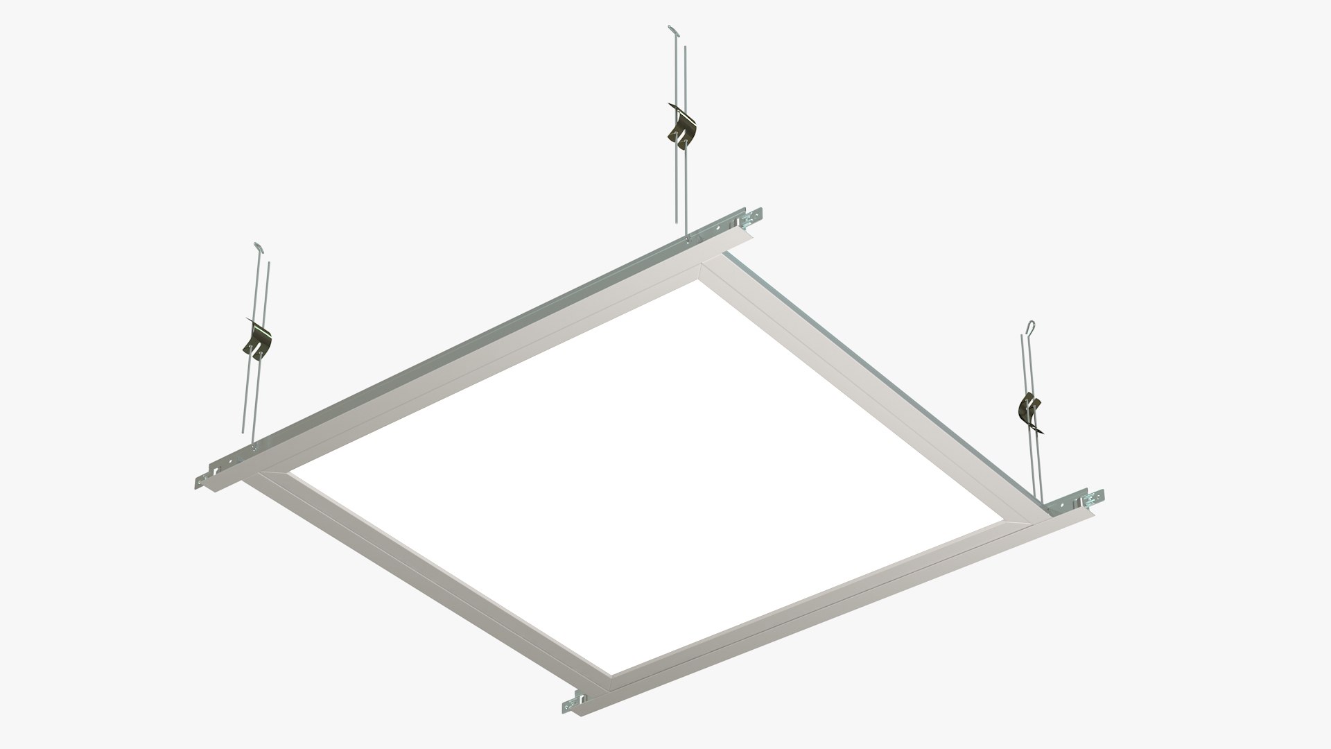 Armstrong Light Panel ON 3D model preview