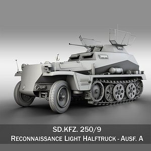 SD.KFZ 250/9 - Reconnaissance Vehicle