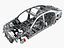 Car Frame with Chassis