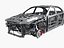 Car Frame with Chassis