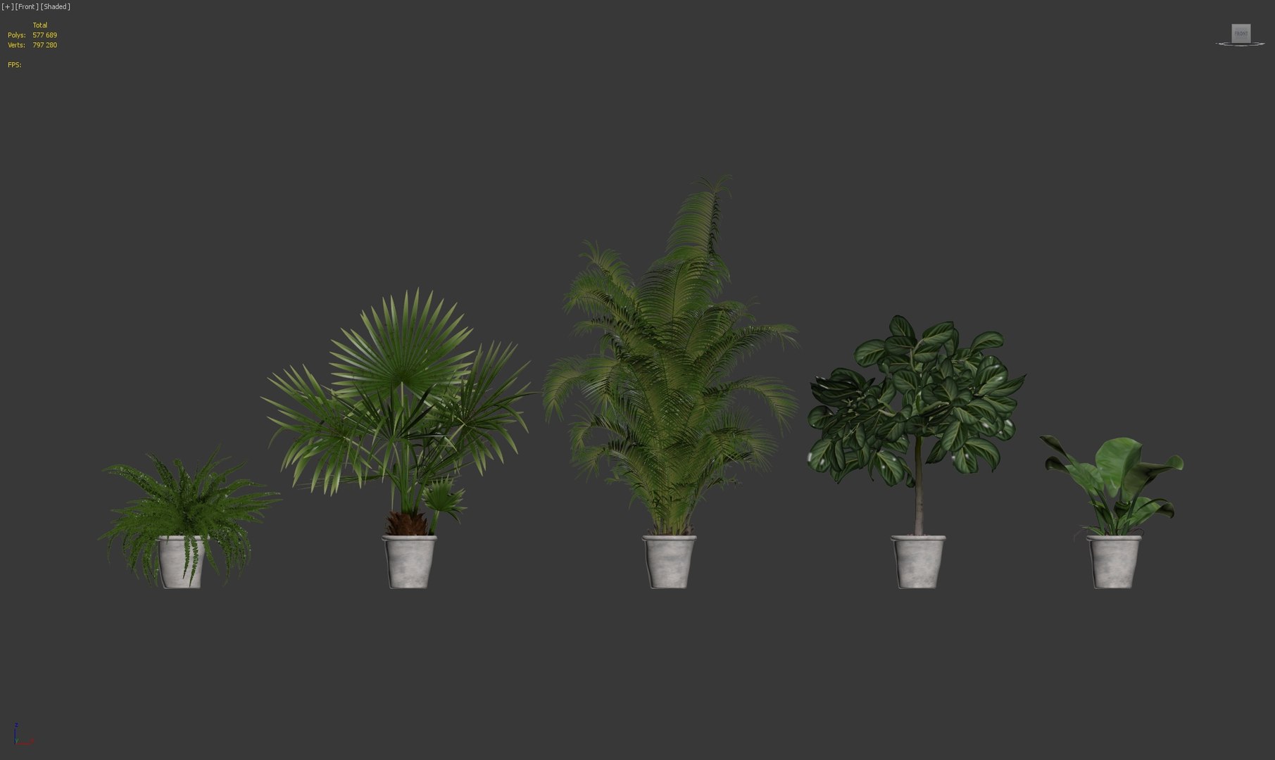 Plants Collection 139 3D Model - TurboSquid 1968285