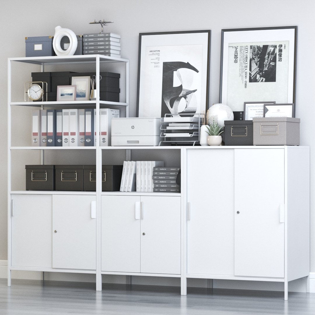 3D IKEA TROTTEN Rack Model - TurboSquid 2165569