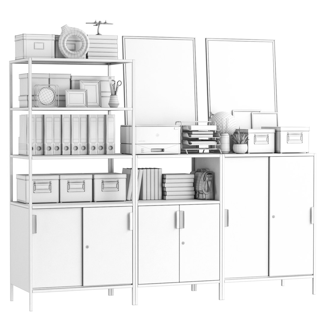 3D IKEA TROTTEN Rack Model - TurboSquid 2165569