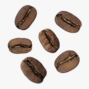 3D Coffee Beans