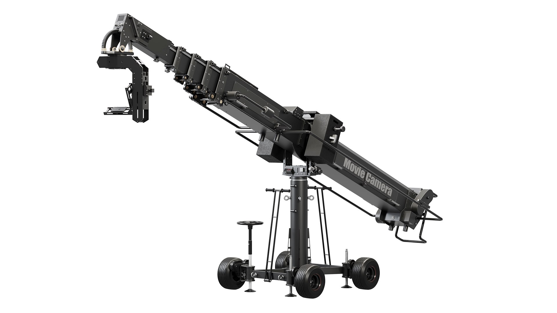 modelo 3d Movie crane camera black TurboSquid 2061746