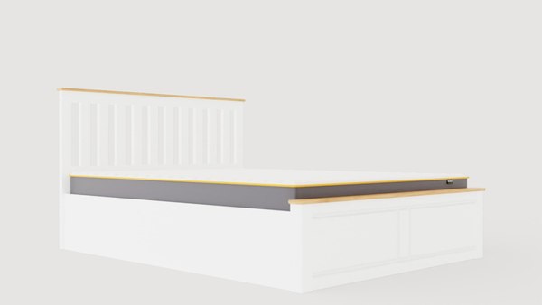 Phoenix King Ottoman Bed 3D model