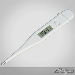 thermometer 3d max