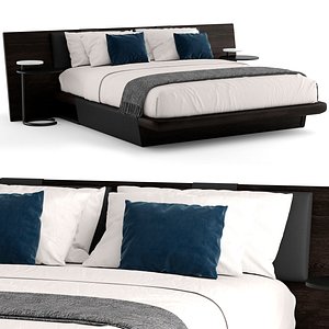 3D bedroom bed model