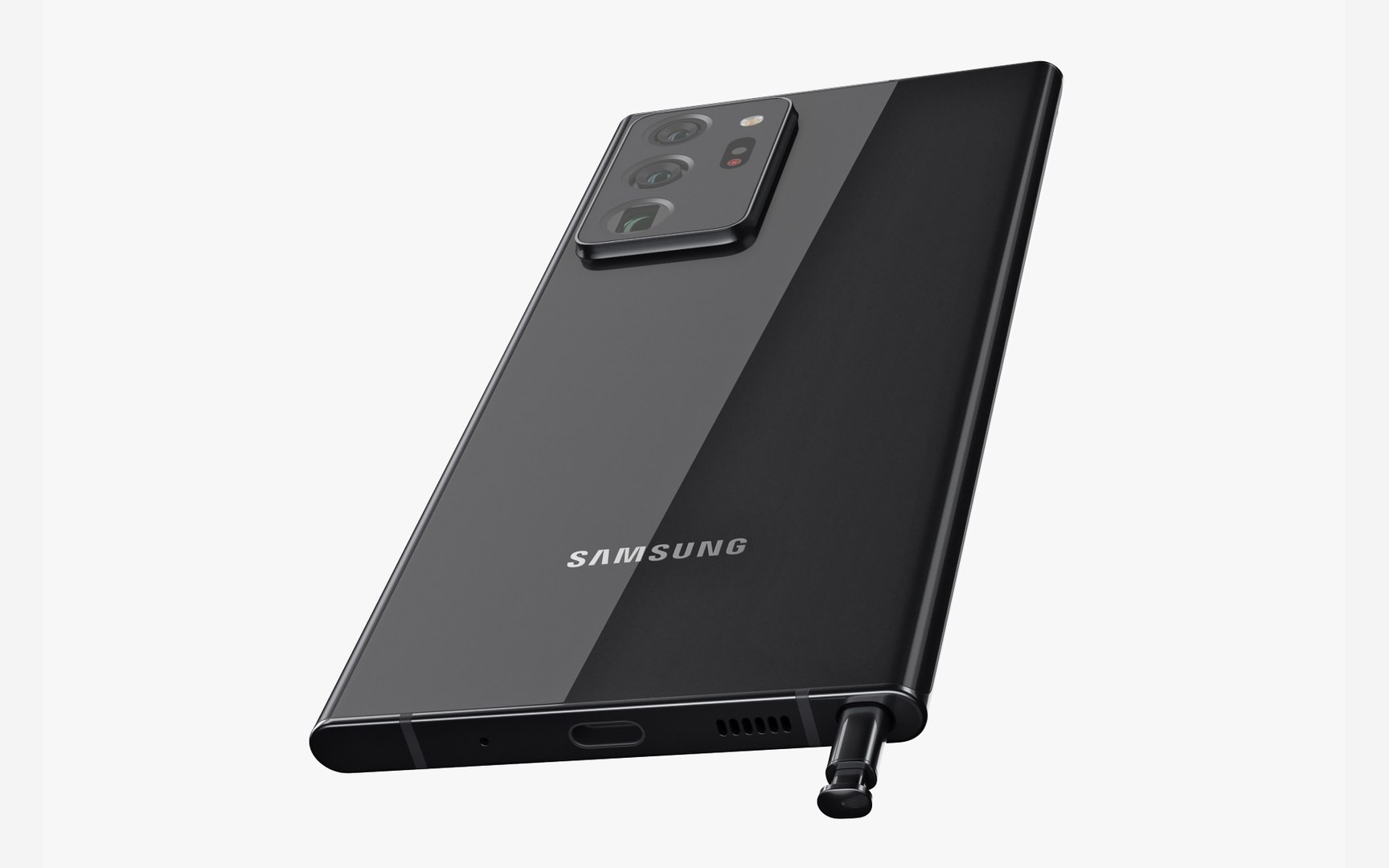 Samsung Galaxy Note20 Ultra Mystic Black - 3D Model by Rever_Art
