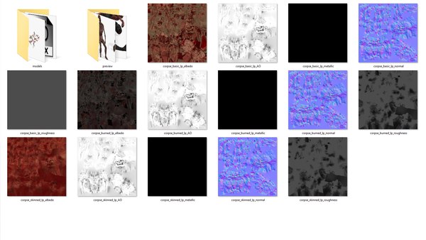 modelo 3d Human Corpse Asset - TurboSquid 1969691