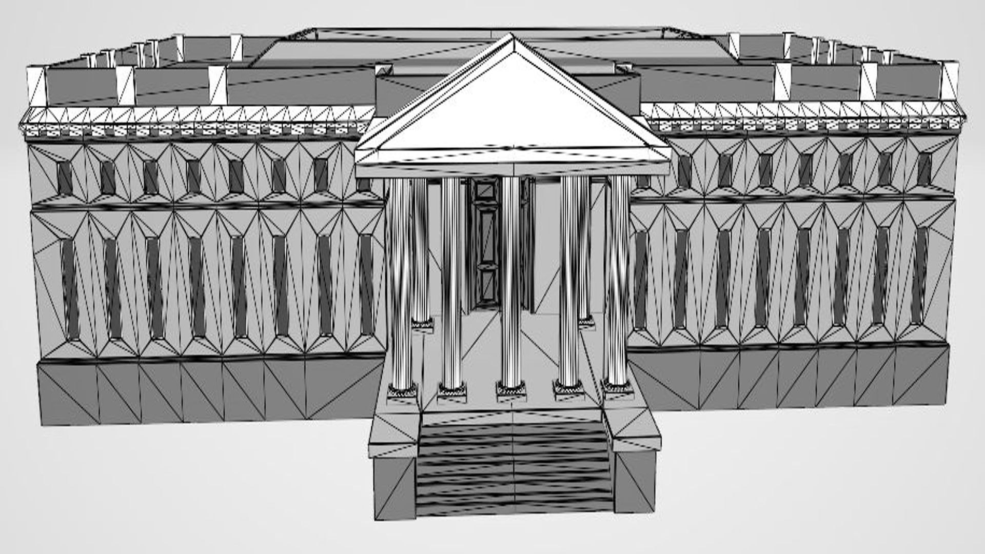 Court House Masterpiece 3D Model - TurboSquid 2356856