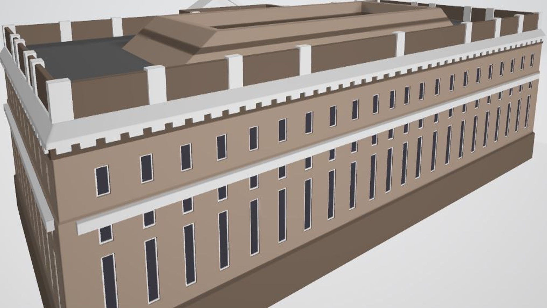 Court House Masterpiece 3D Model - TurboSquid 2356856