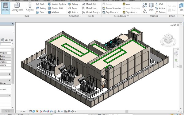 modelo 3d Subestación Revit Modelo 2015 - TurboSquid 1180782