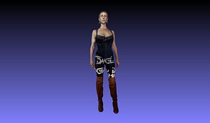 3D woman