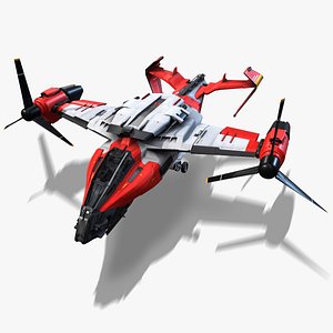 SF - VTOL Coast Guard 3D model