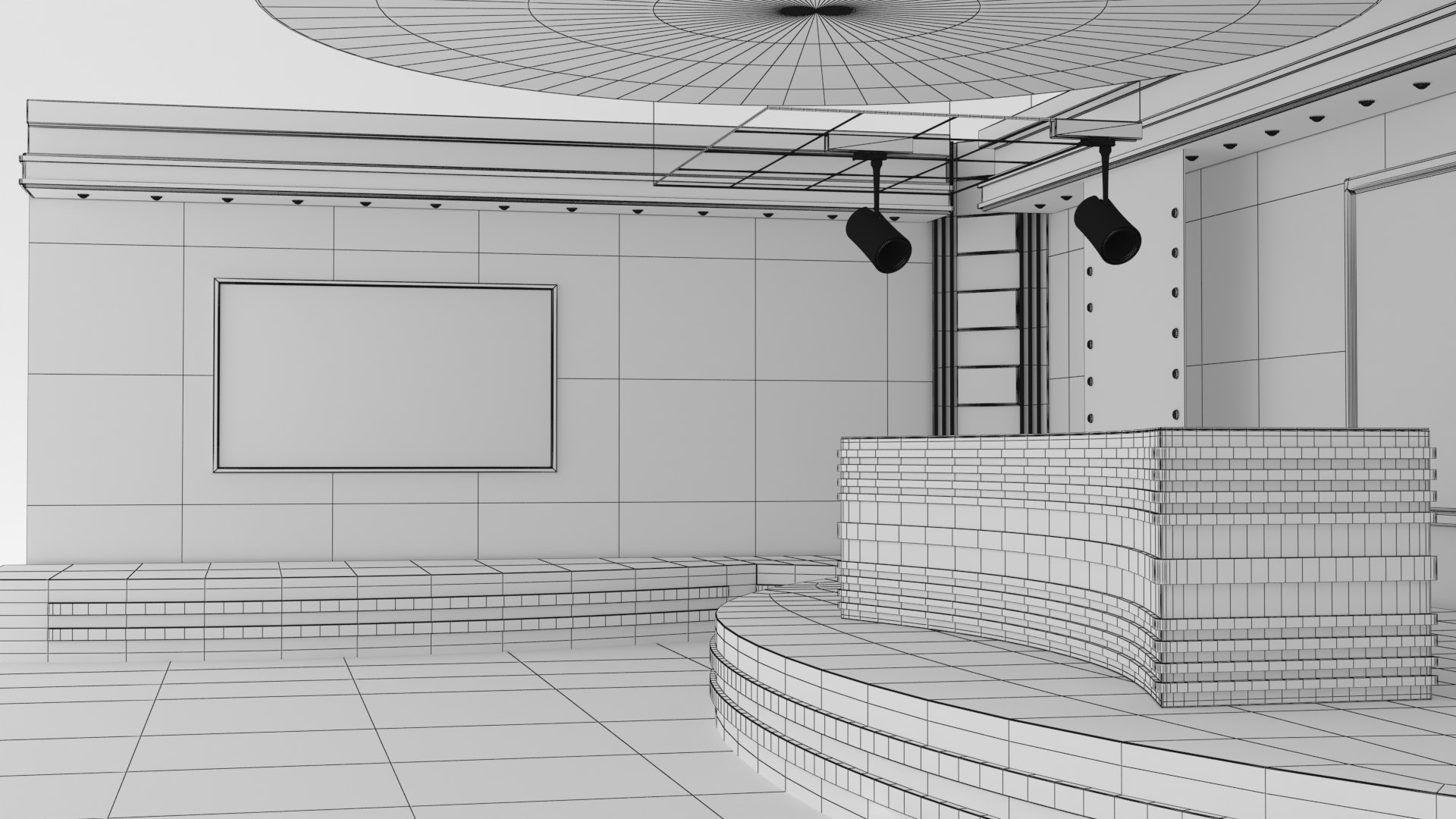 Studio News 3D Model - TurboSquid 1984885