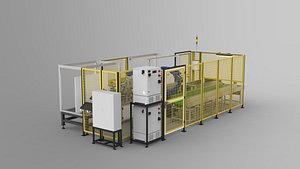 Door Body Automatic Loading and Unloading Automatic Riveting Production Line 3D