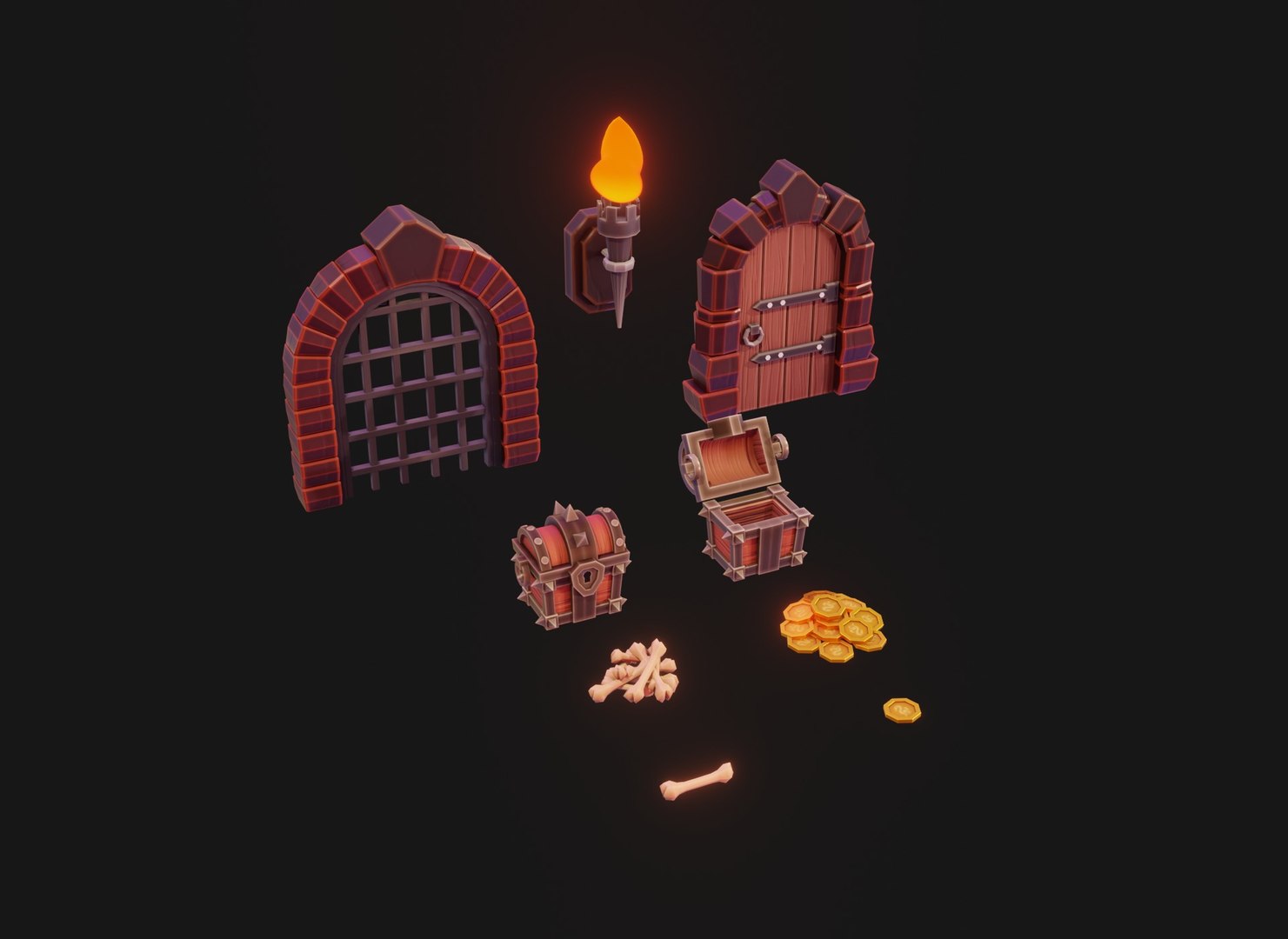 3D Modular Stylized Dungeon Kit Low-poly 3D Model https://p.turbosquid.com/ts-thumb/Dz/NZb1aM/Qa/07/jpg/1747376491/1920x1080/fit_q87/67cddba6c81cfe92b07bab1c30e92fd8a77ae045/07.jpg