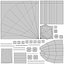 Kit de donjon stylisé modulaire, modèle 3D low-poly