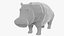 Cartoon Hippopotamus